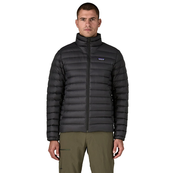 Mann Down Sweater Daunenjacke Black