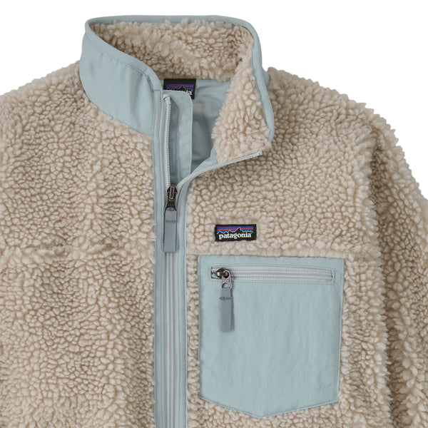 Junior Retro-X Jacke Natural/Virtually Blue