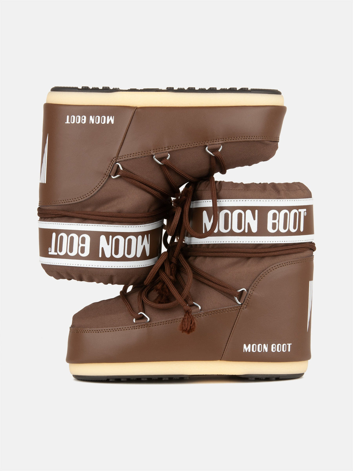 Bottines Icon Low Nylon Cocoa
