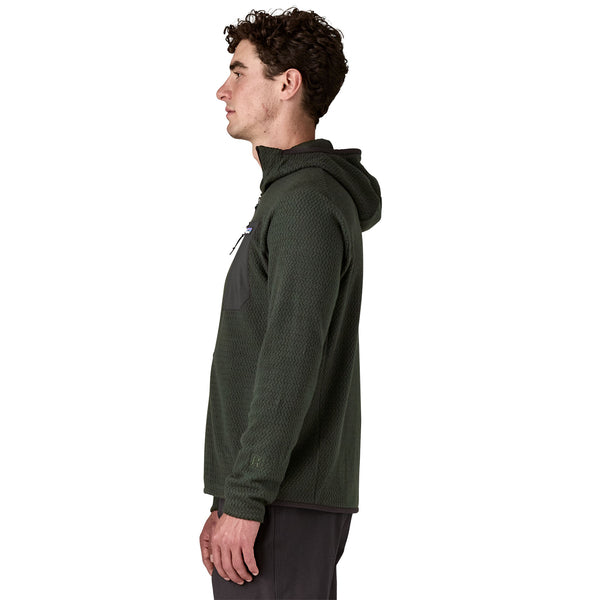 Maglia R1 Air Full-Zip Hoody Uomo Old Growth Green