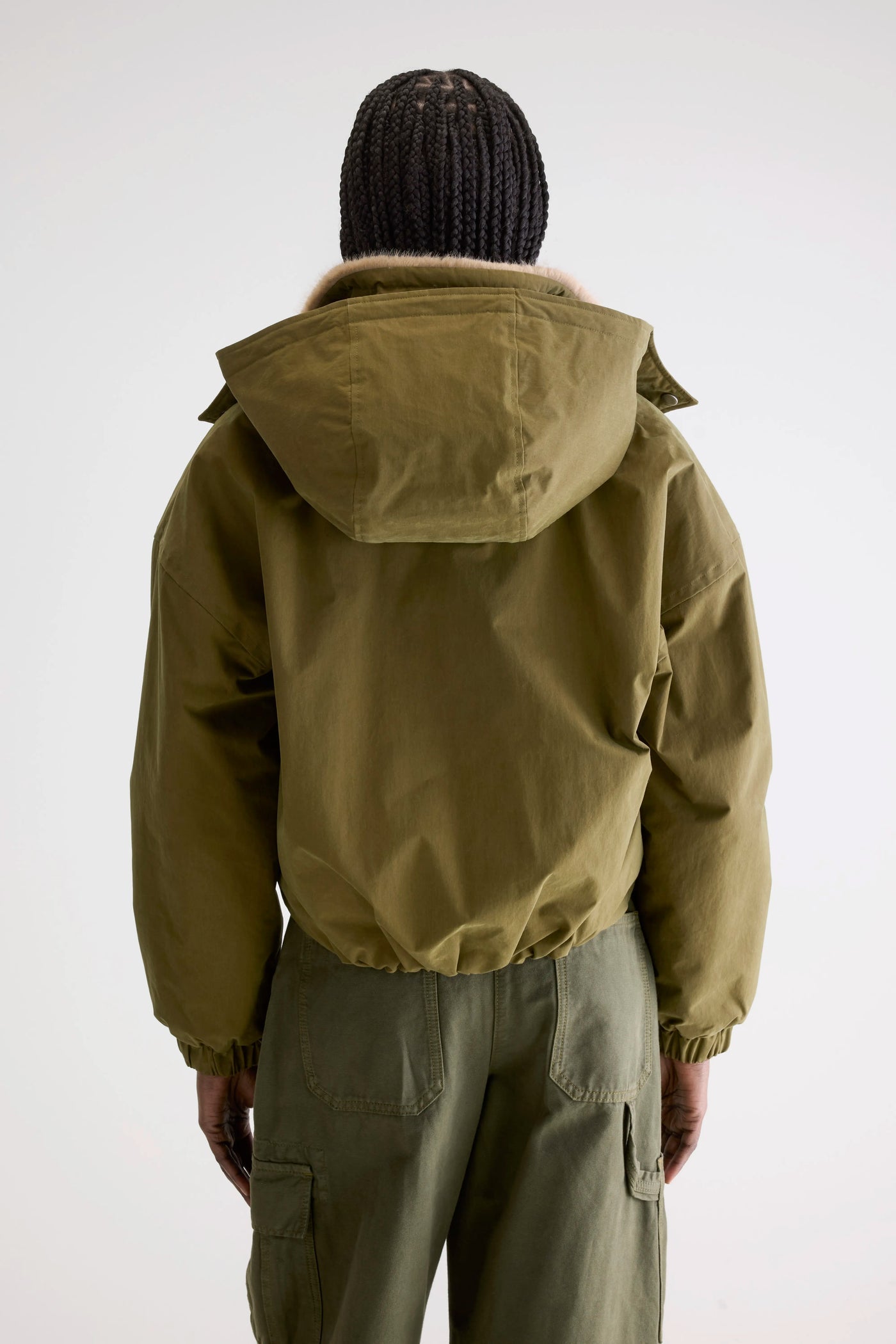 Frau Herna Jacke Military