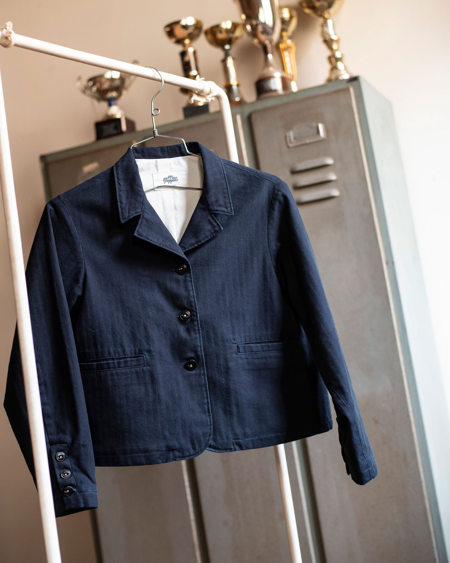 Frau 138 Jacke Indigo