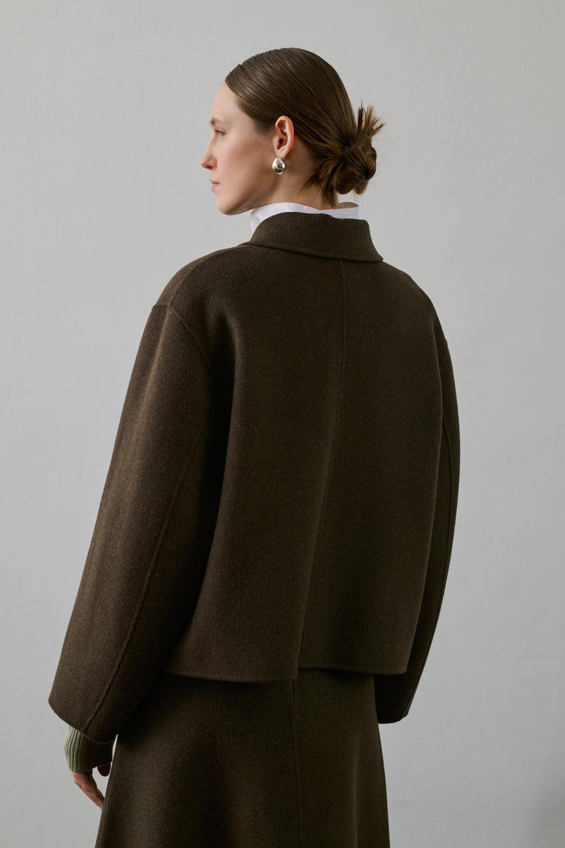 Veste Gyoda Femme Kaki/Brun