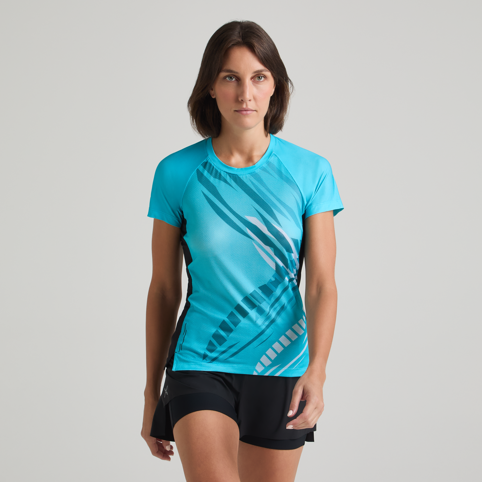 Frau Shadow Graphic T-shirt Torquise