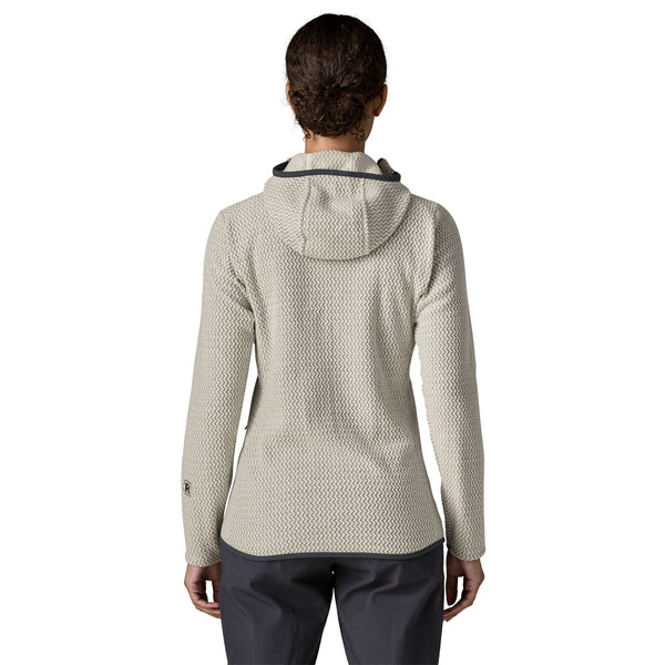 Frau R1 Air Full-Zip Hoody Pullover Birch White