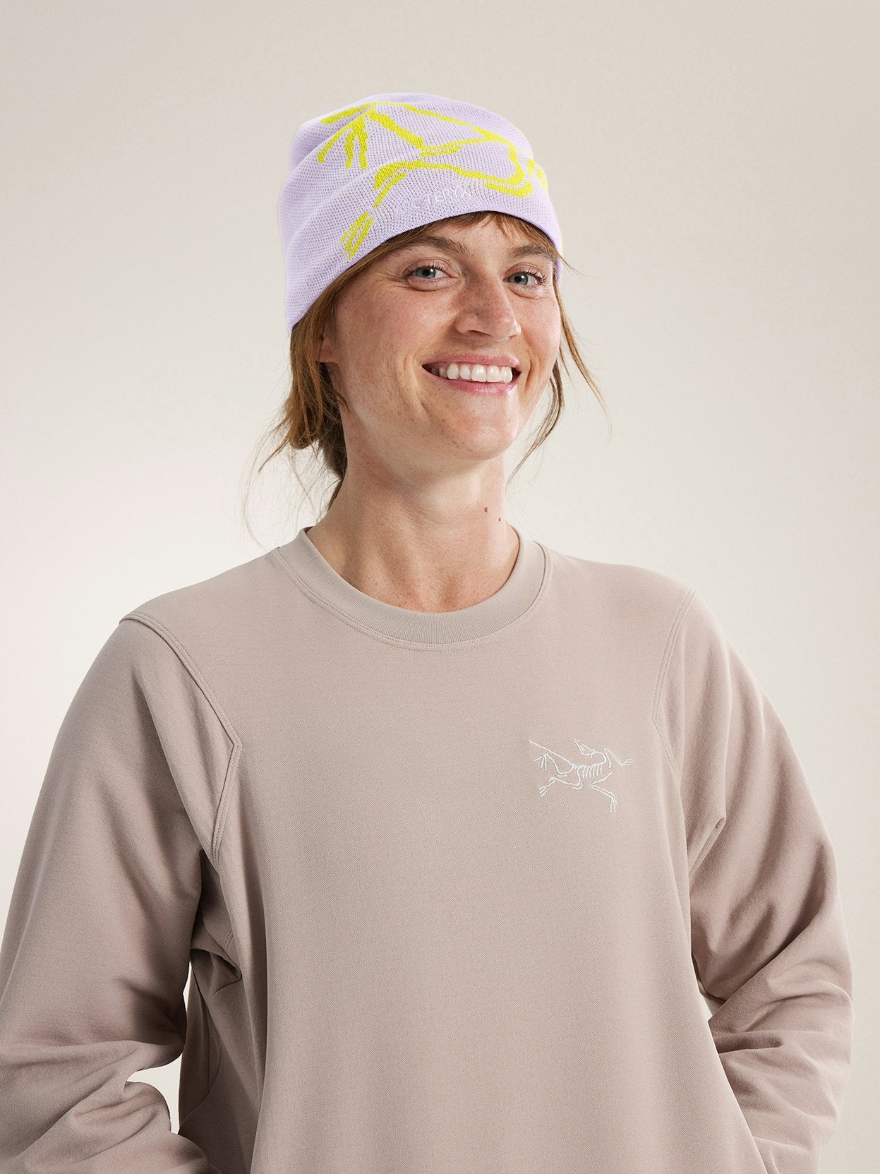 Cap Bird Head Toque Mallow/Euphoria