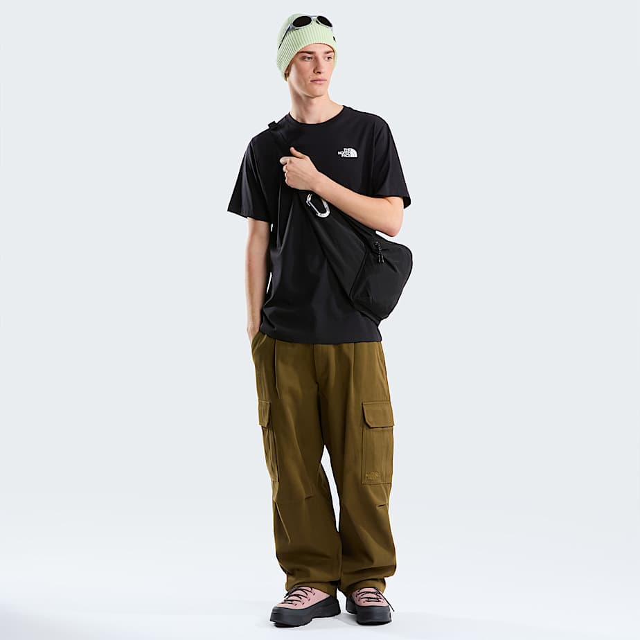 T-shirt Vertical Regular Uomo Black