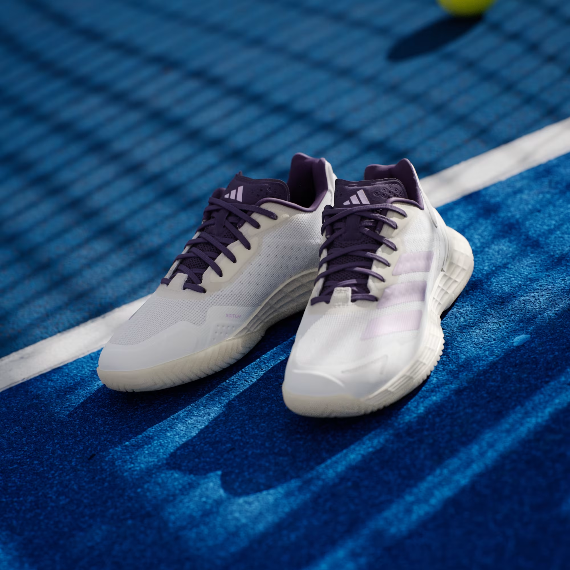 Chaussures de tennis Defiant Speed 2 Femme Cloud White/Powder Plum/Aurora Plum