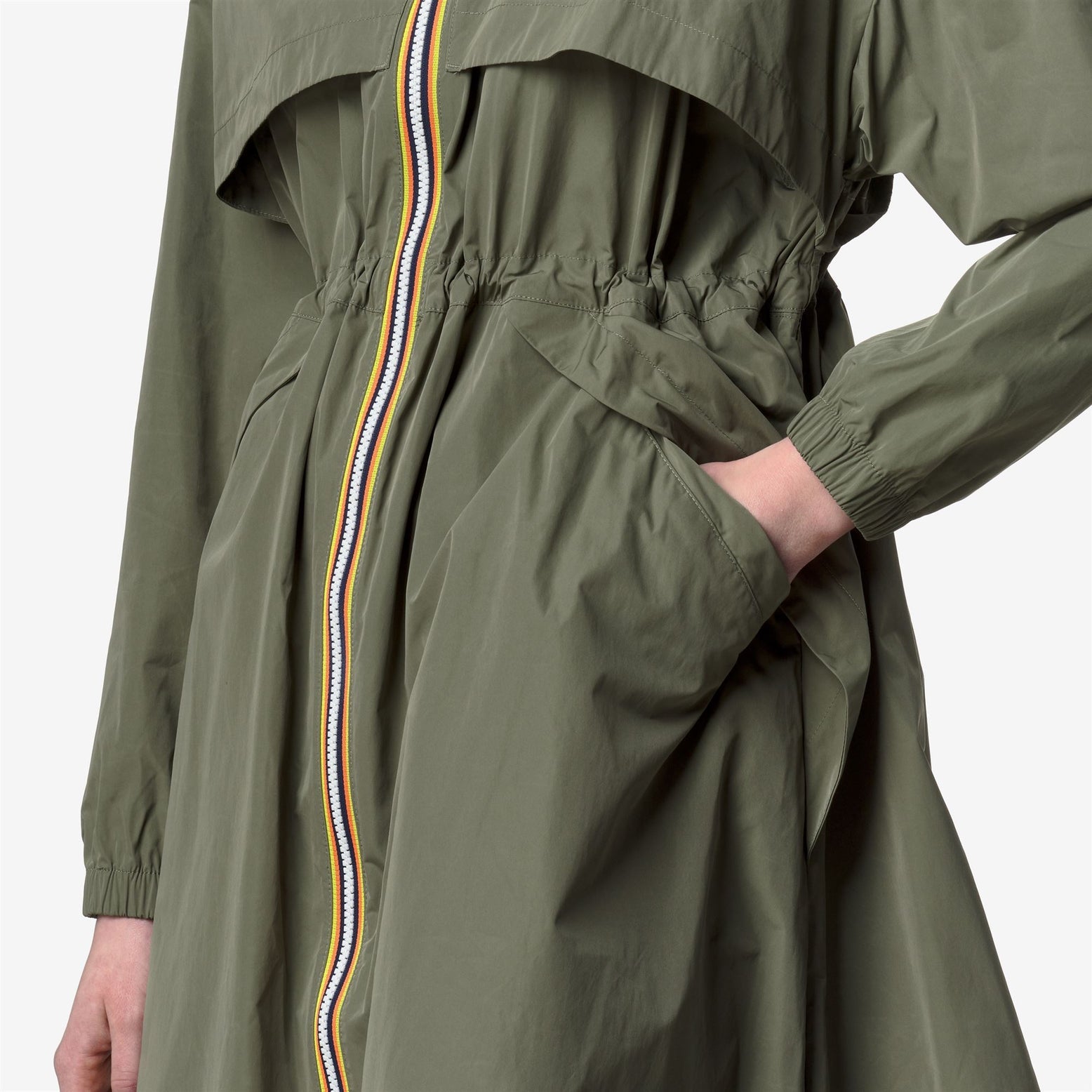 Giacca Aube Memory Donna Green Lichen