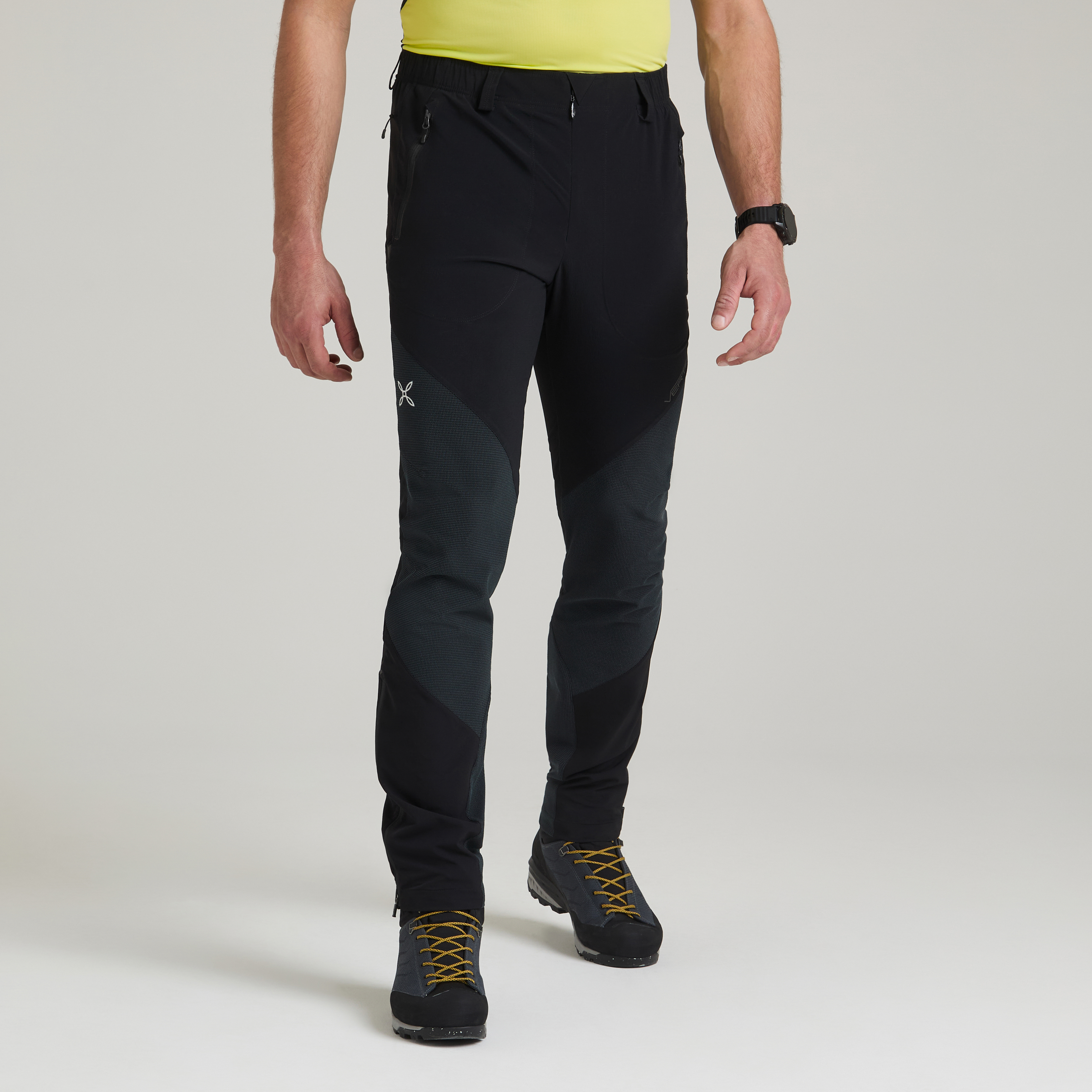 Pantaloni Vertigo Light 2 Uomo Antracite/Vibe Green