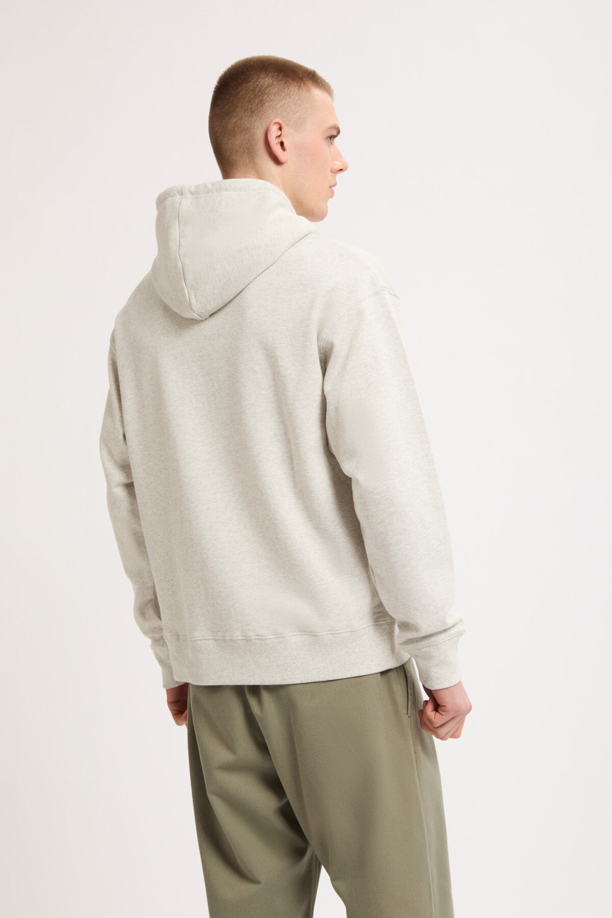 Maglia Hoodie Uomo Oatmeal
