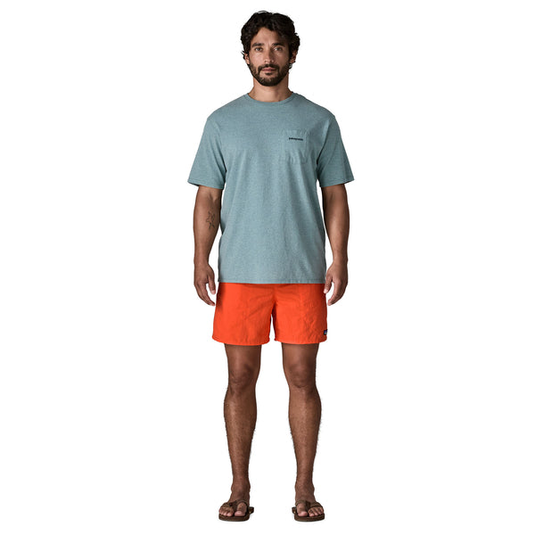 Costume Baggies Short 5IN Uomo Orange Peel - Immagine ambientata