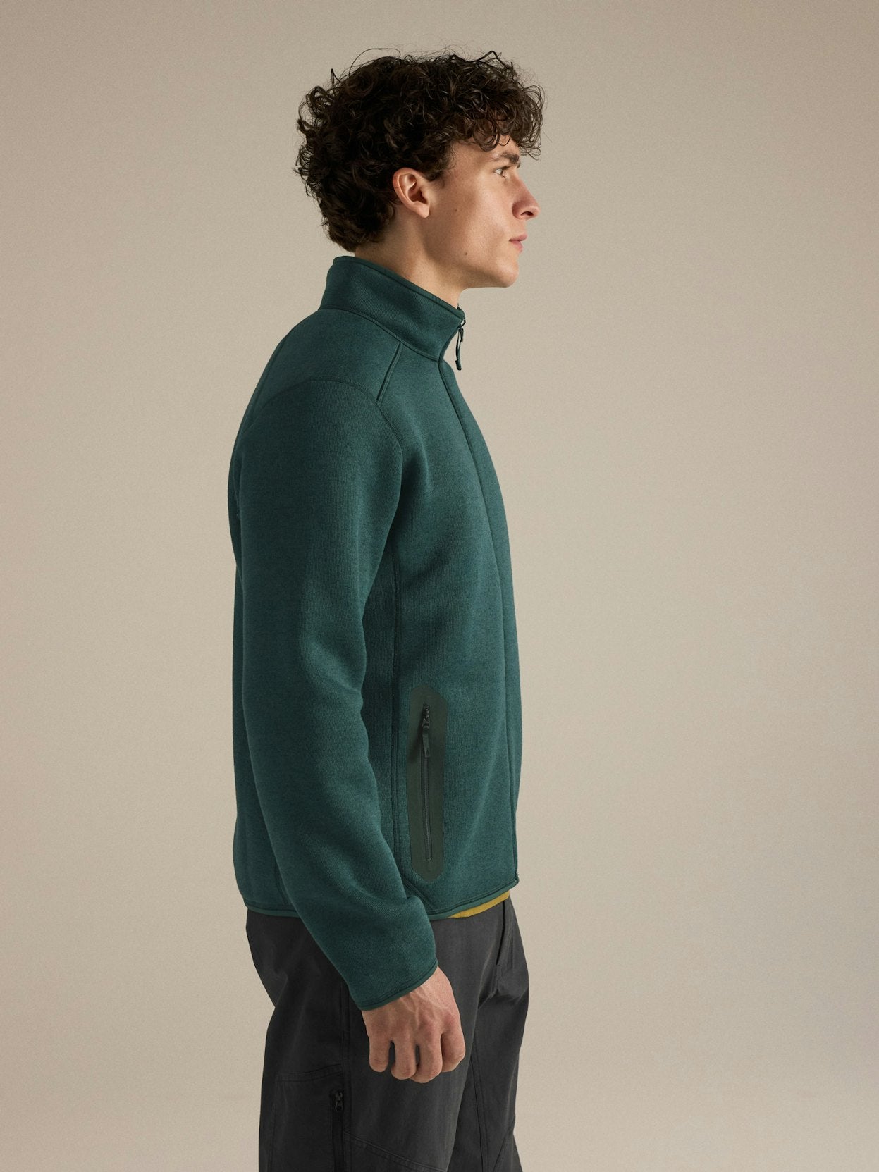 Maglia Covert Uomo Dark Jade