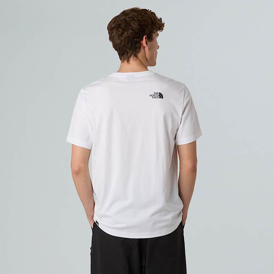 Camiseta Simple Dome Hombre White