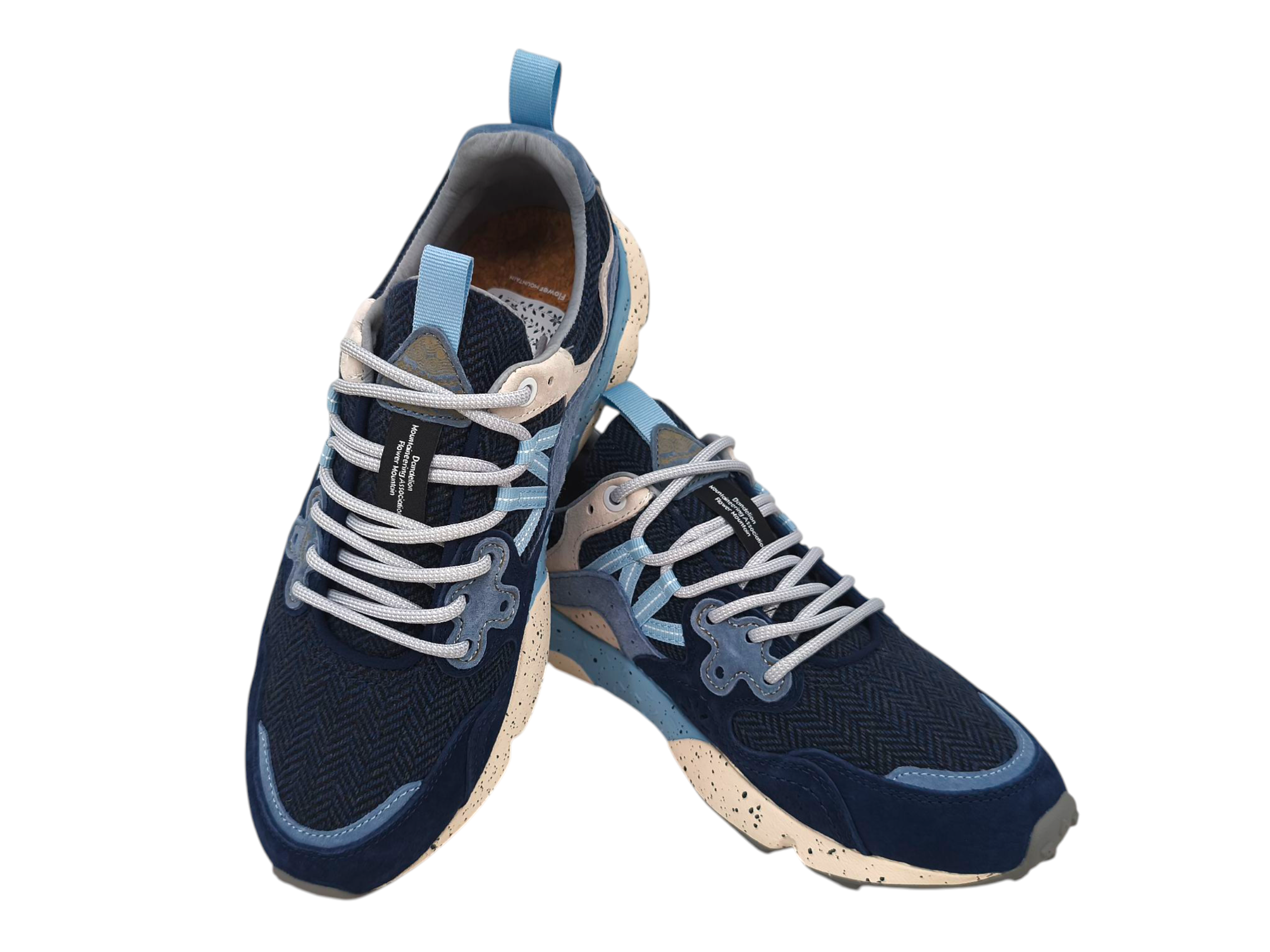 Scarpe Yamano 3 Woolen Knitt Uomo Black/Light Blue/Off White