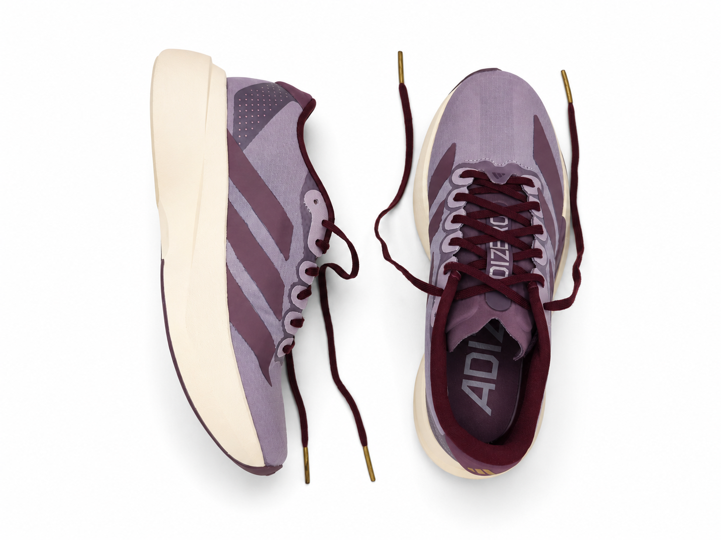 Frau Adizero Evo SL Schuhe Preloved Fig/Shadow Fig/Maroon
