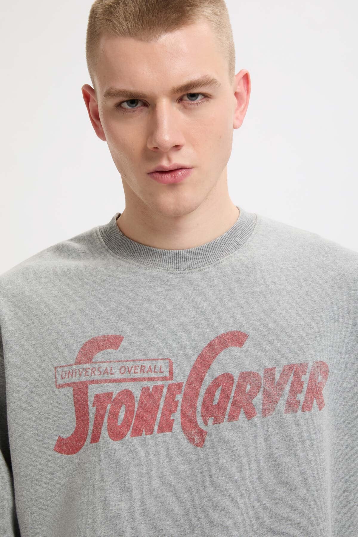 Men's Stone Carver Sweater Gray