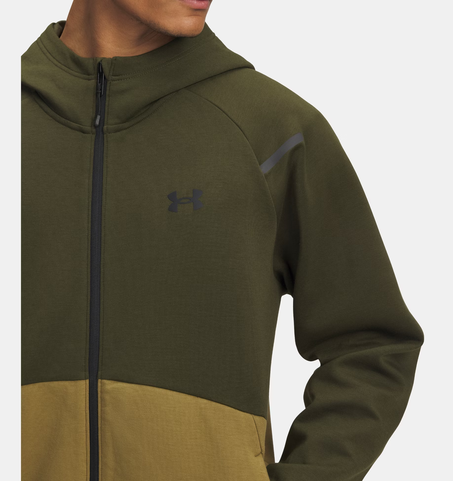 Maglia Unstoppable Fleece Uomo Expedition Green