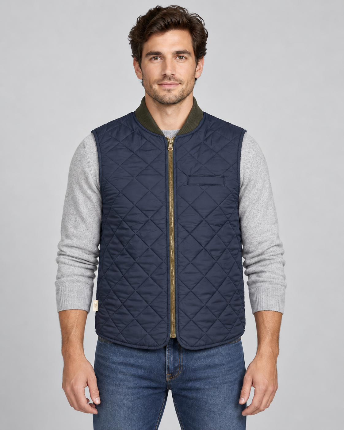 Gilet Reversible Owl Homme Green