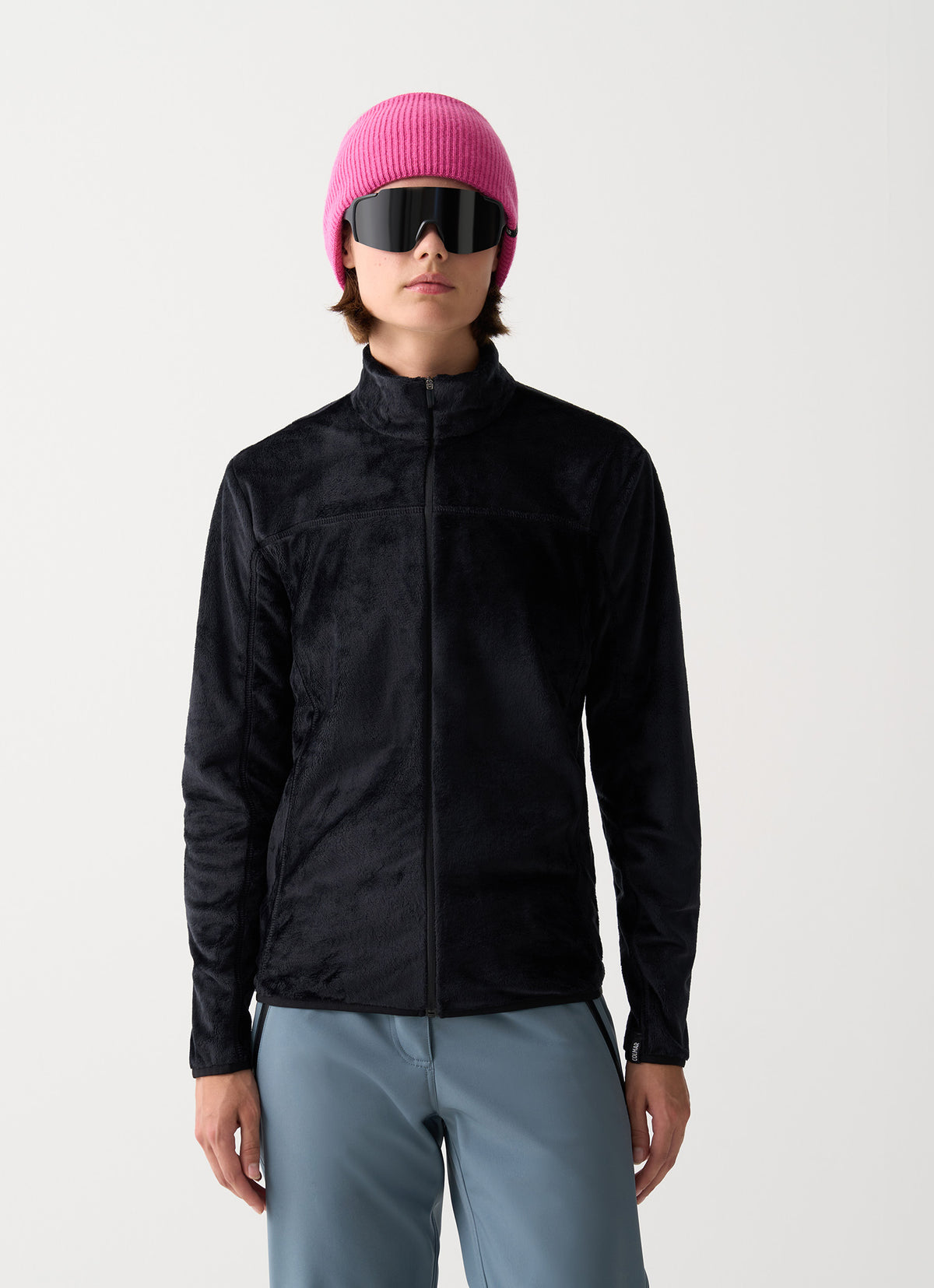 Sudadera Peluche Mujer Black