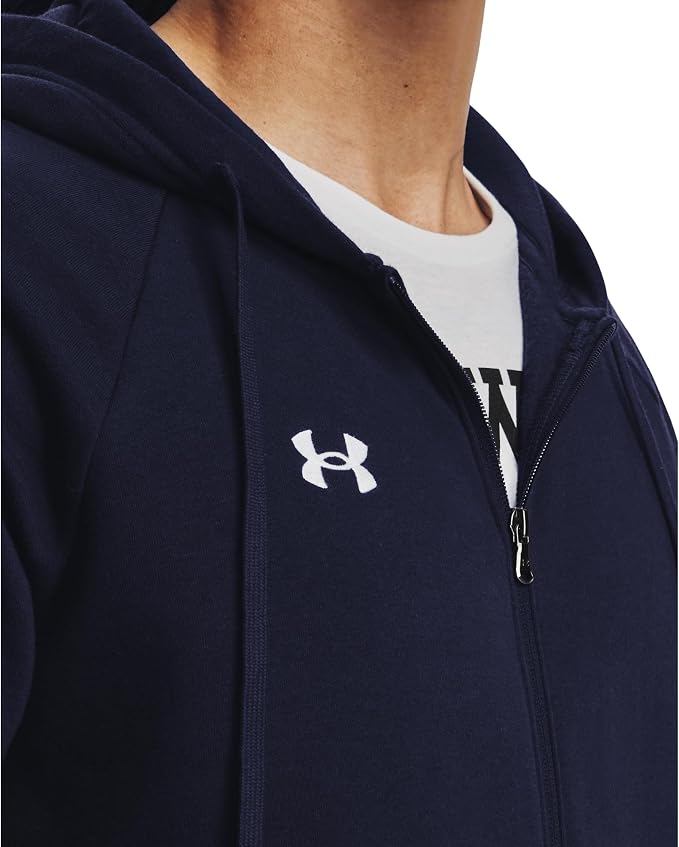 Maglia Rival Fleece Full Zip Hoodie Uomo Navy