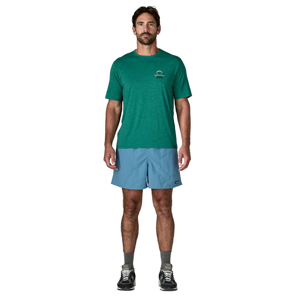 Costume Baggies Short 5IN Uomo Shore Blue - Immagine ambientata