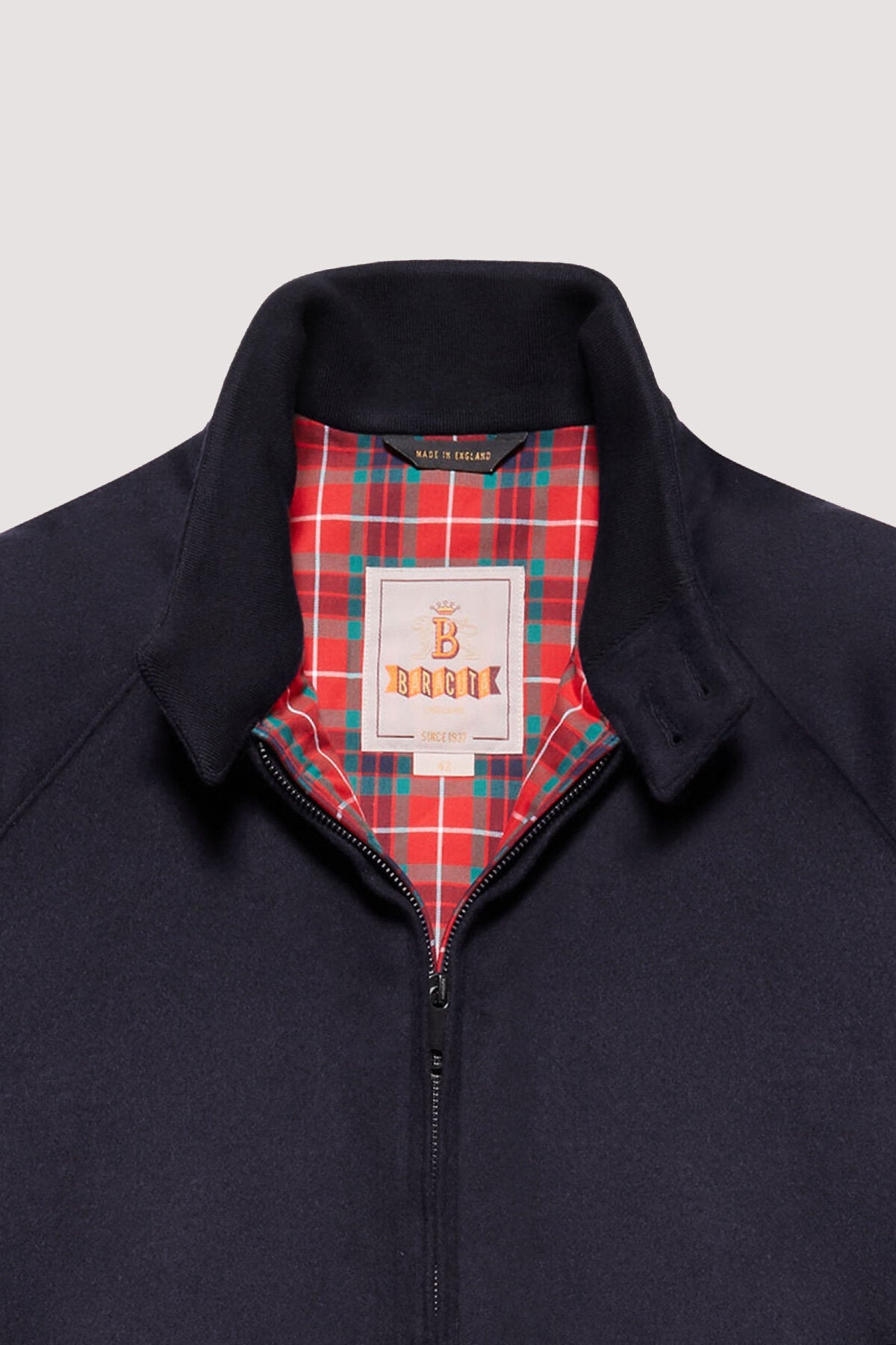 Mann G9 Melton Jacke Deep Blue