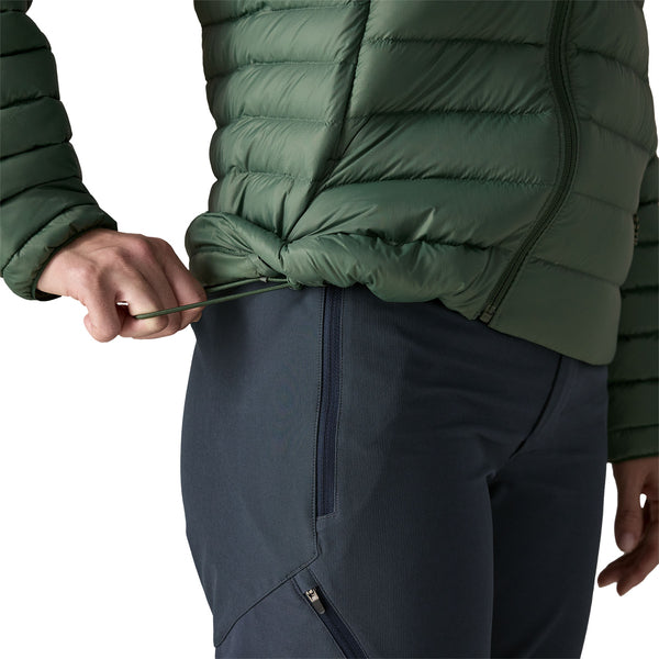 Women's Down Sweater Hoody Down Jacket Canopy Green