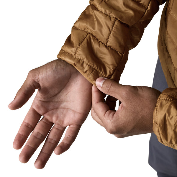 Giacca Nano Puff Hoody Uomo Deer Brown