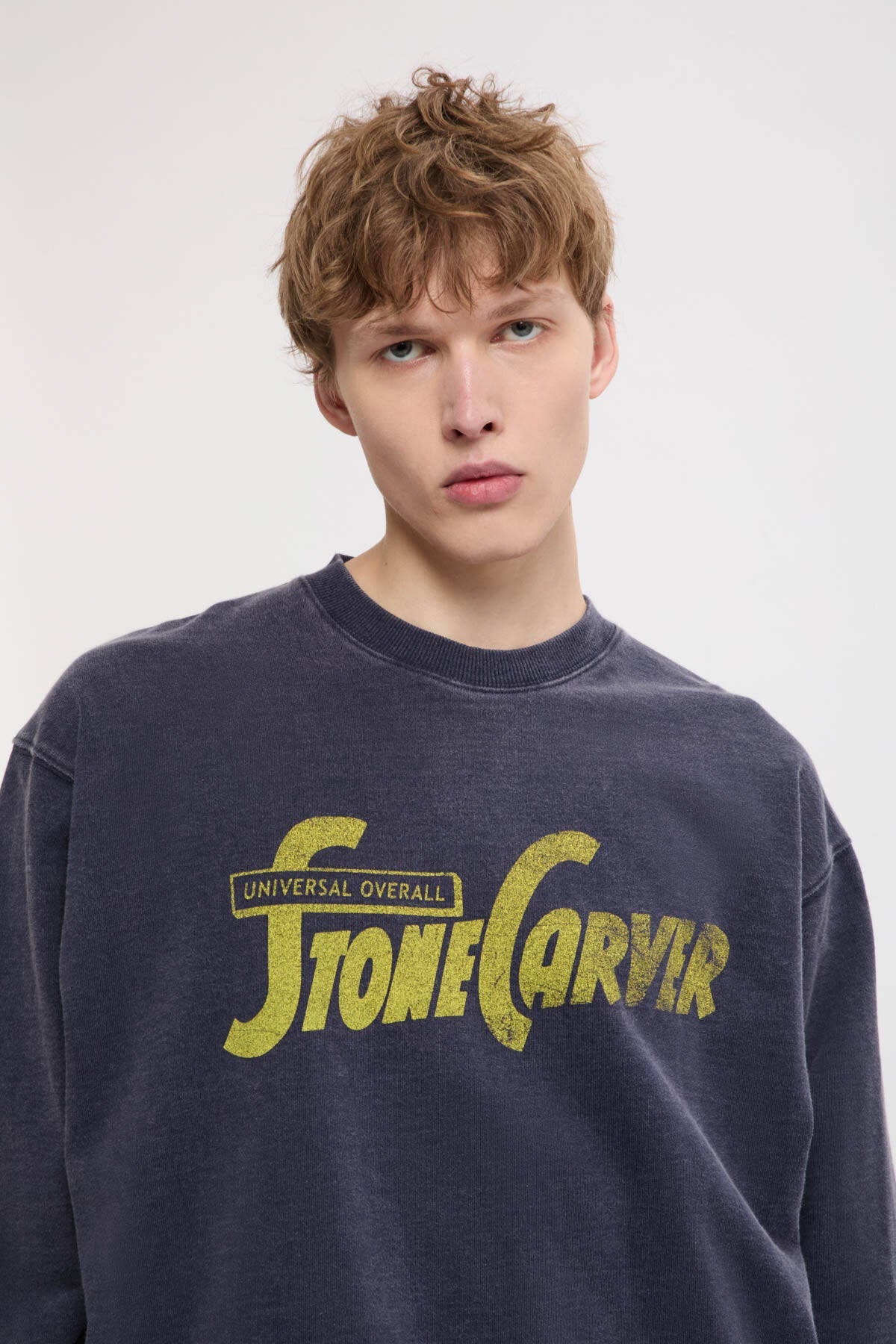 Maglia Stone Carver Uomo Blu Navy