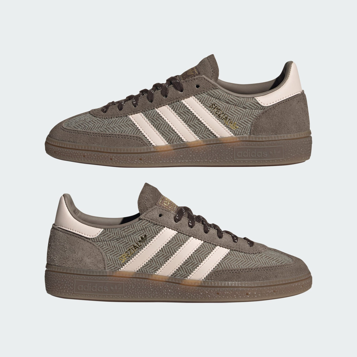 Handball Spezial Schuhe Blanch Brown/Wonder Quartz