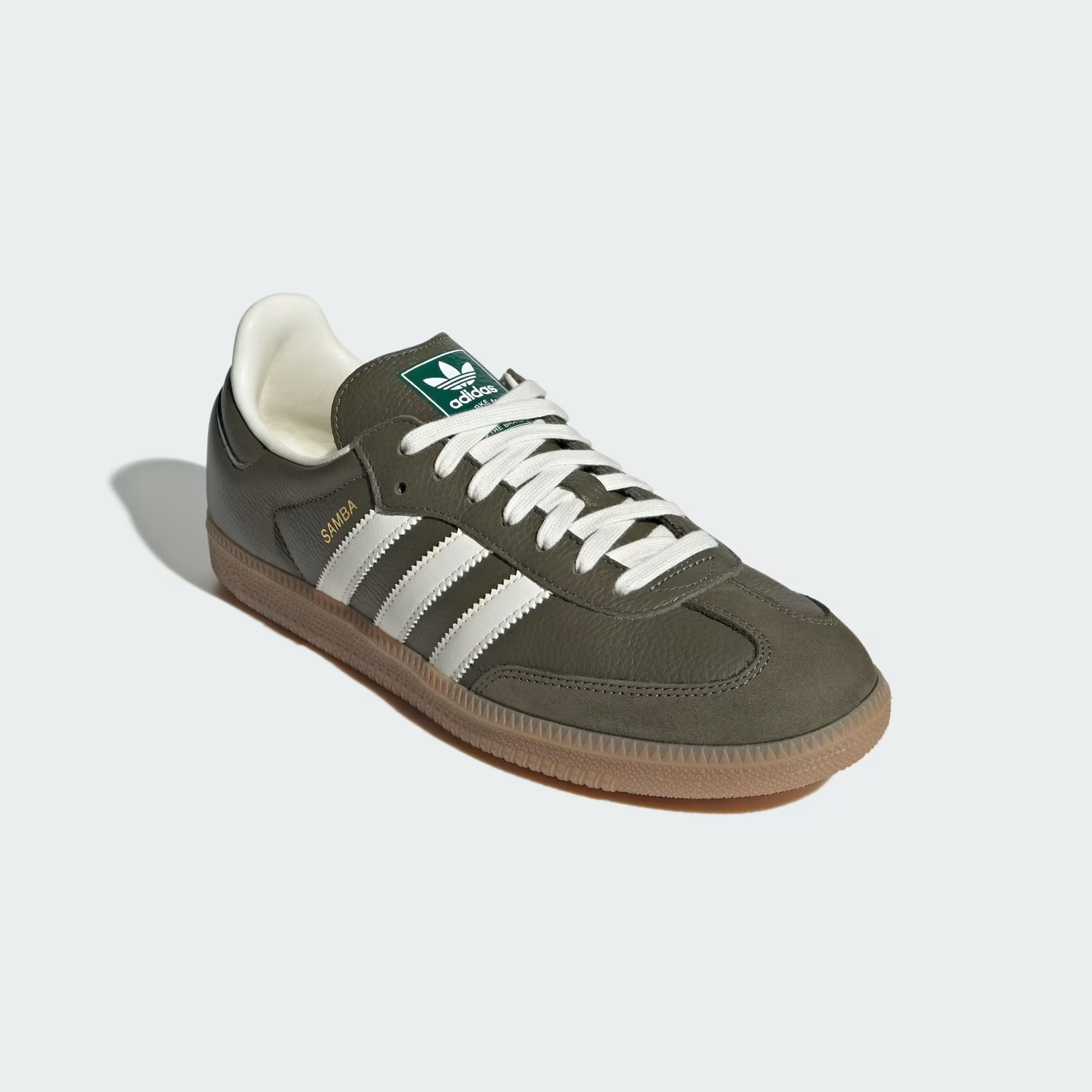 Scarpe Samba OG Medium Dark Khaki/Off White/Gum