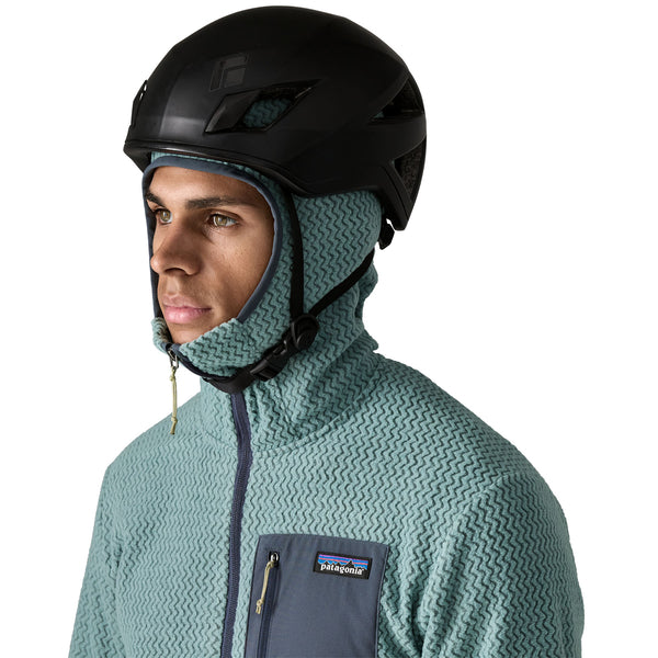 Men's R1 Air Full-Zip Hoody Sweater Blue Sage