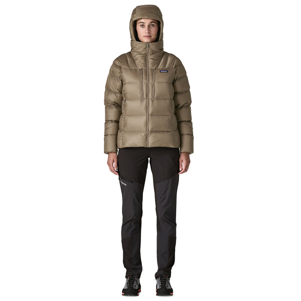 Giacca Fitz Roy Down Hoody Donna Wing Grey