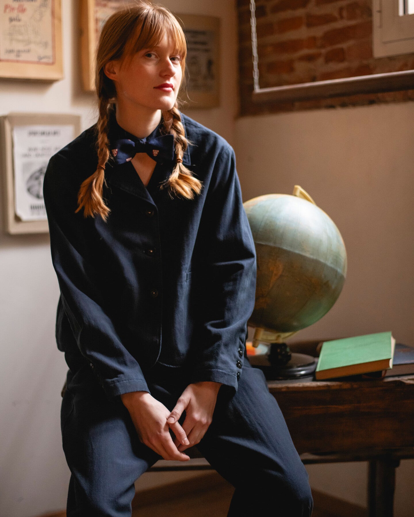 Frau 138 Jacke Indigo