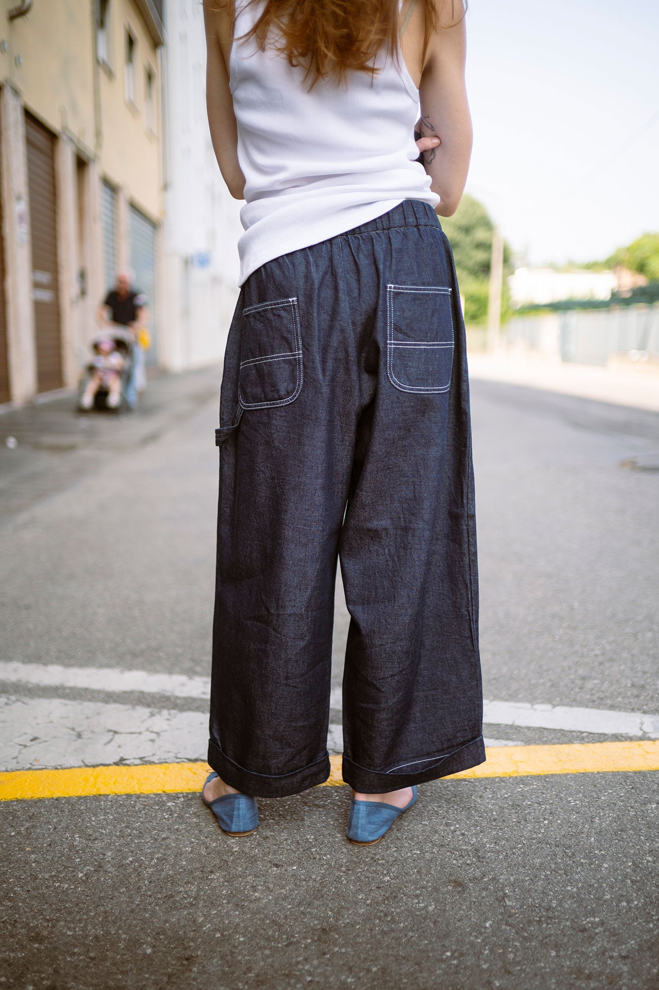 Pantaloni The Perp 169 Donna Denim Rise