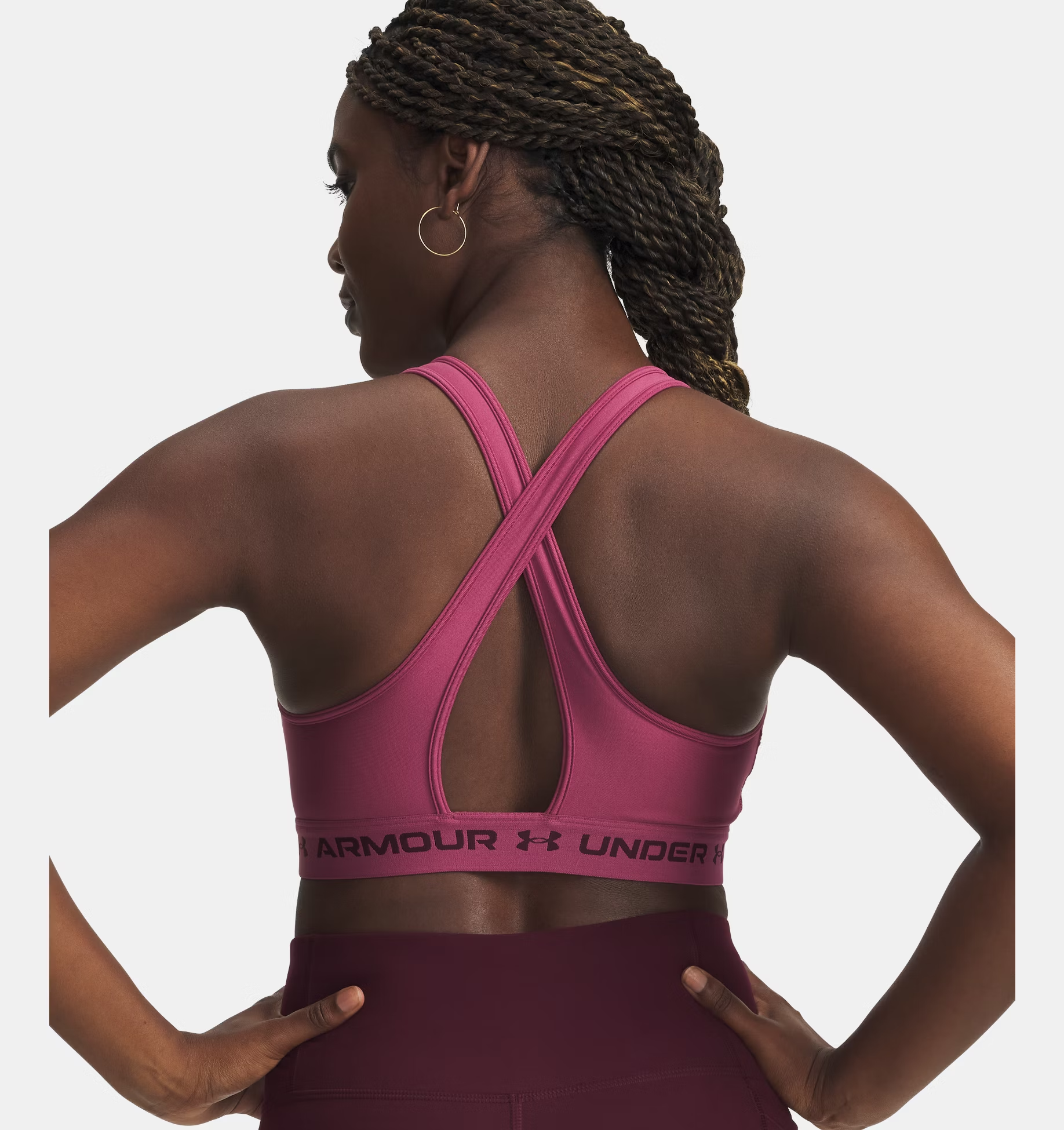 Top Mid Crossback Donna Fuchsia Dusk