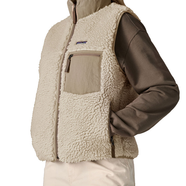 Gilet Classic Retro-X Fleece Donna Natural