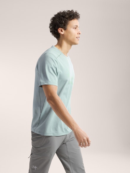 T-shirt Cormac Logo Uomo Sone Green Heather