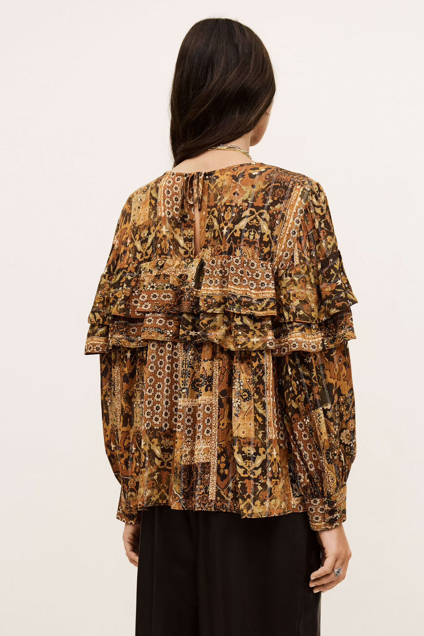 Camicia Pixie Donna Ocre