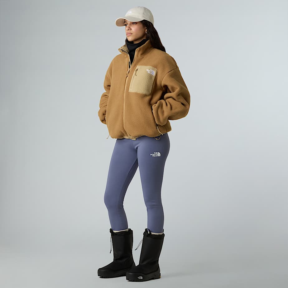 Chaqueta Yumiori Reversible Mujer Khaki Stone/Utility Brown