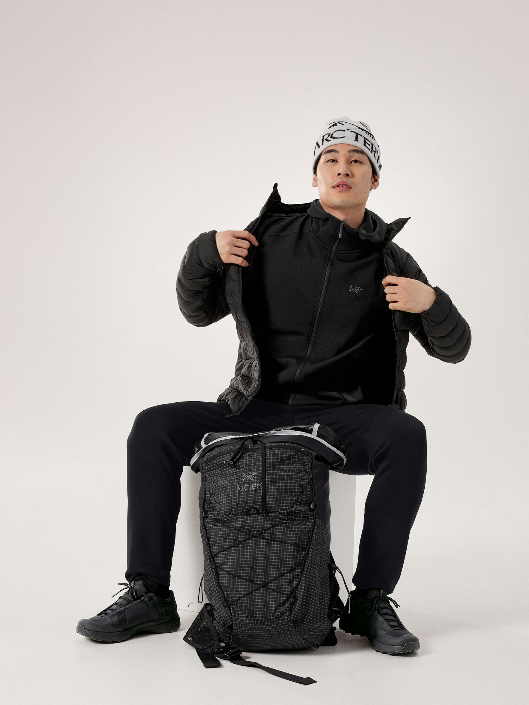 Sudadera Kyanite Hoody Hombre Black