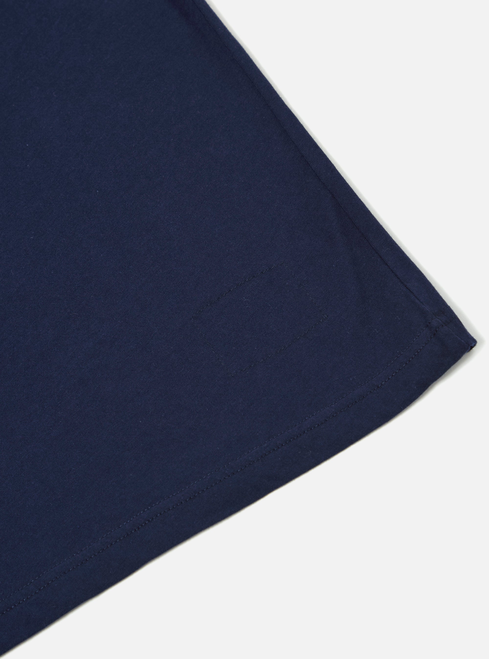 T-shirt Single Jersey Print Homme Navy