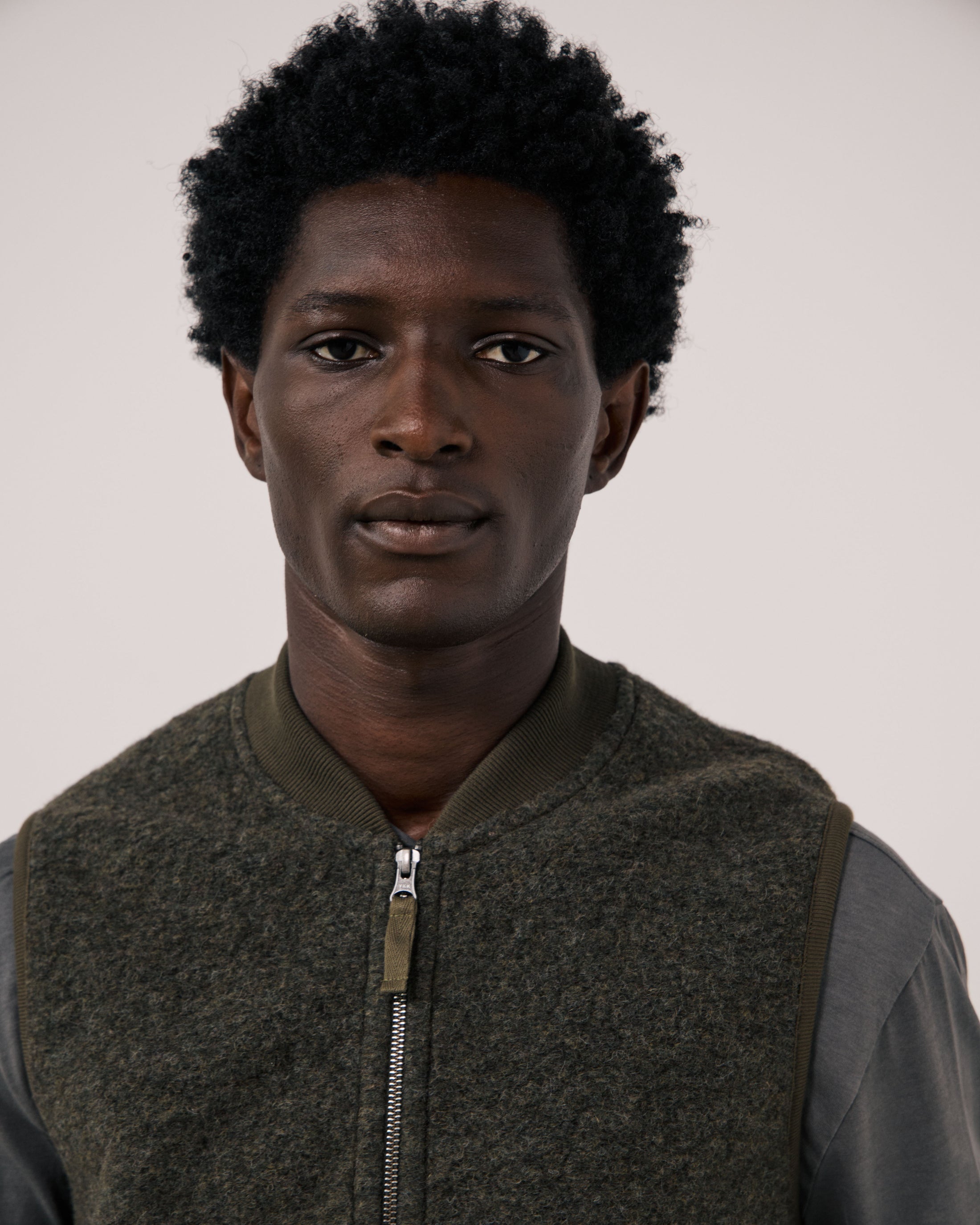Gilet Boiled Uomo Army