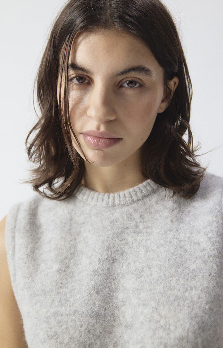 Gilet Vitow Donna Gris Clair