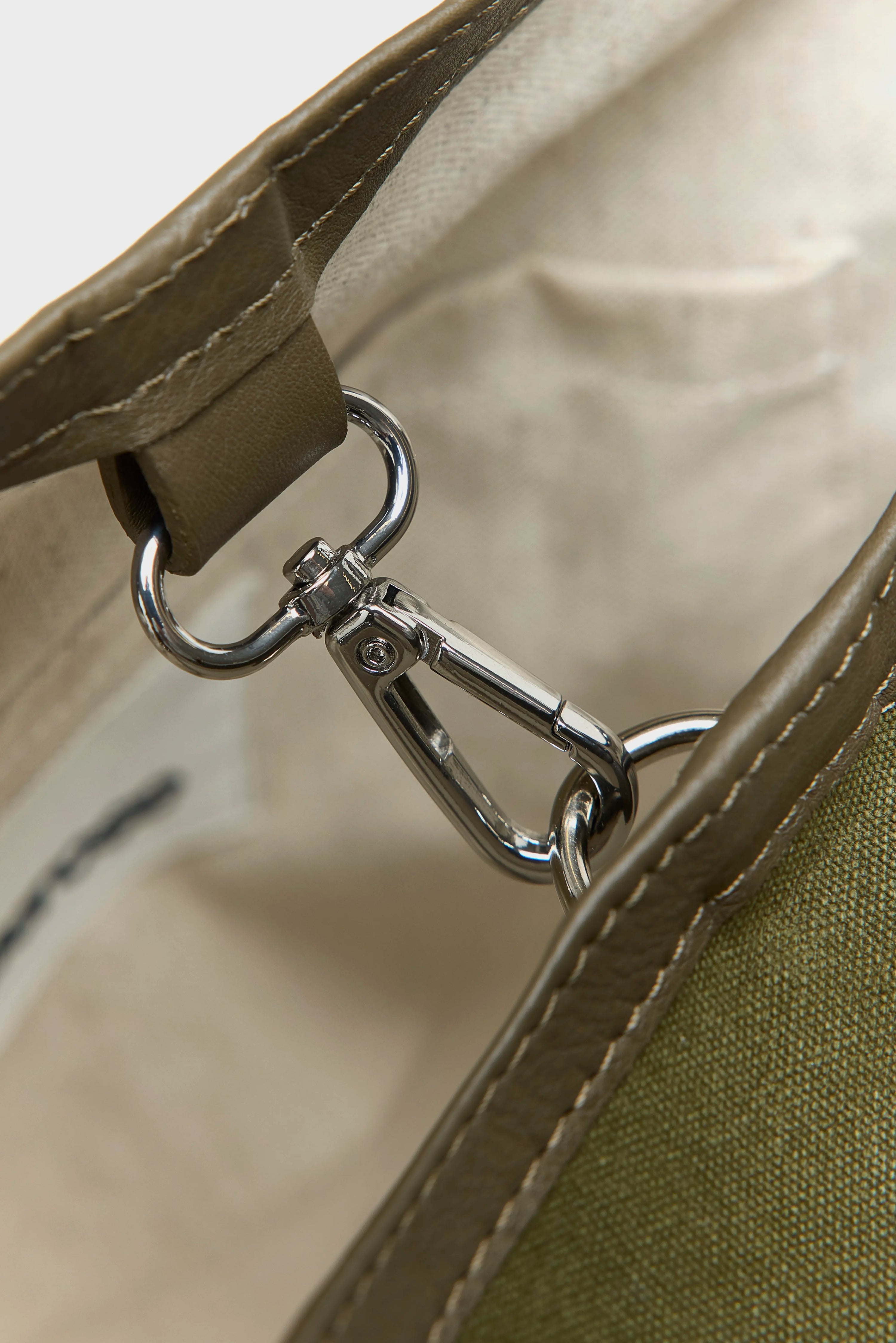 Borsa Singa Canvas Donna Olive