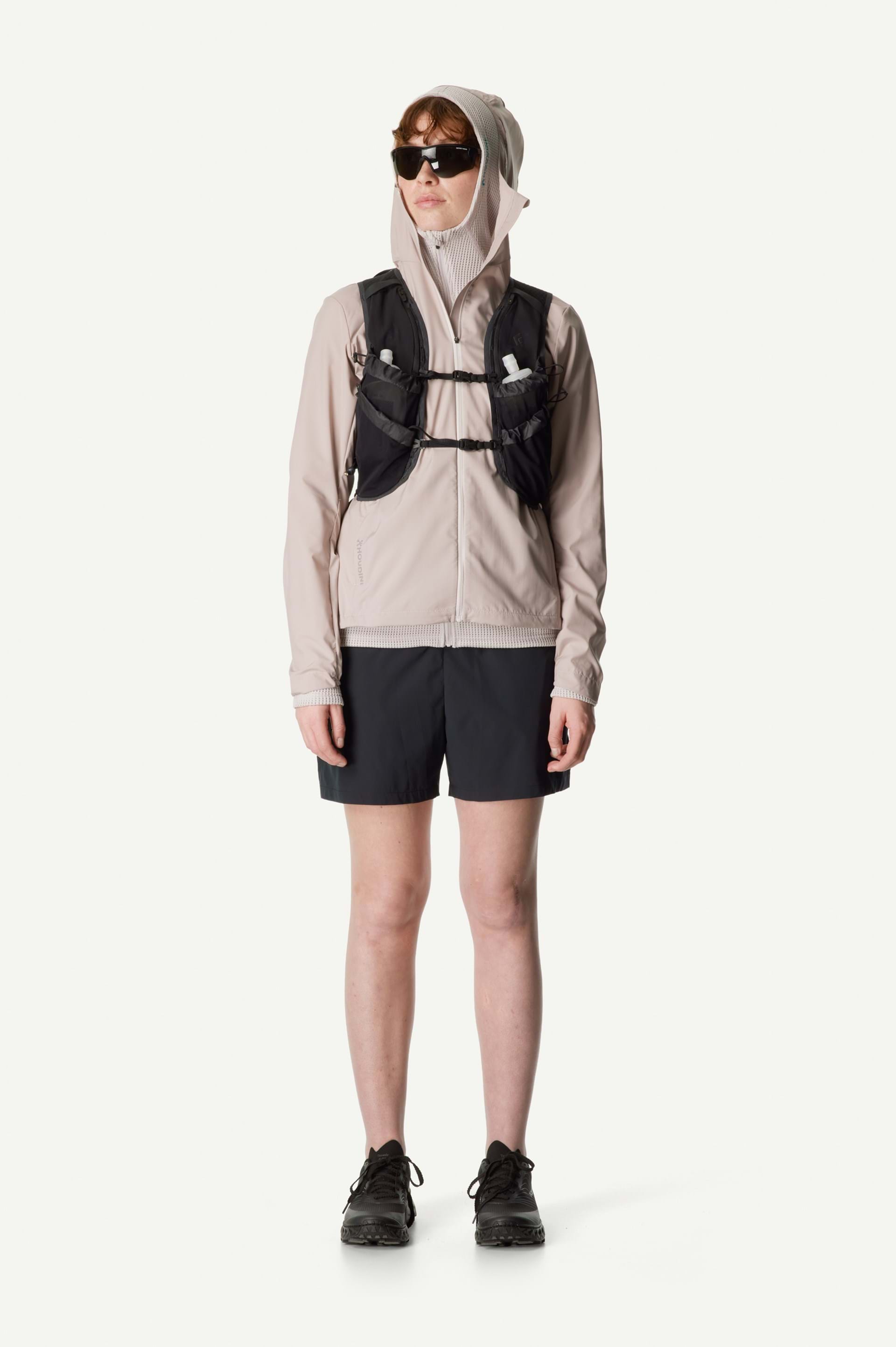 Giacca Pace Trail Houdi Donna Power Pink