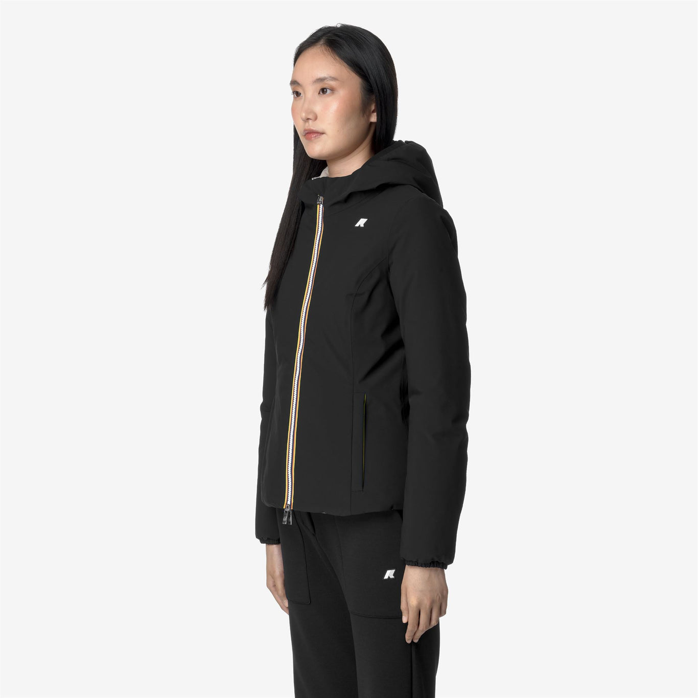 Chaqueta Lily Stretch Warm Double Mujer Black Pure/Beige Cashmere