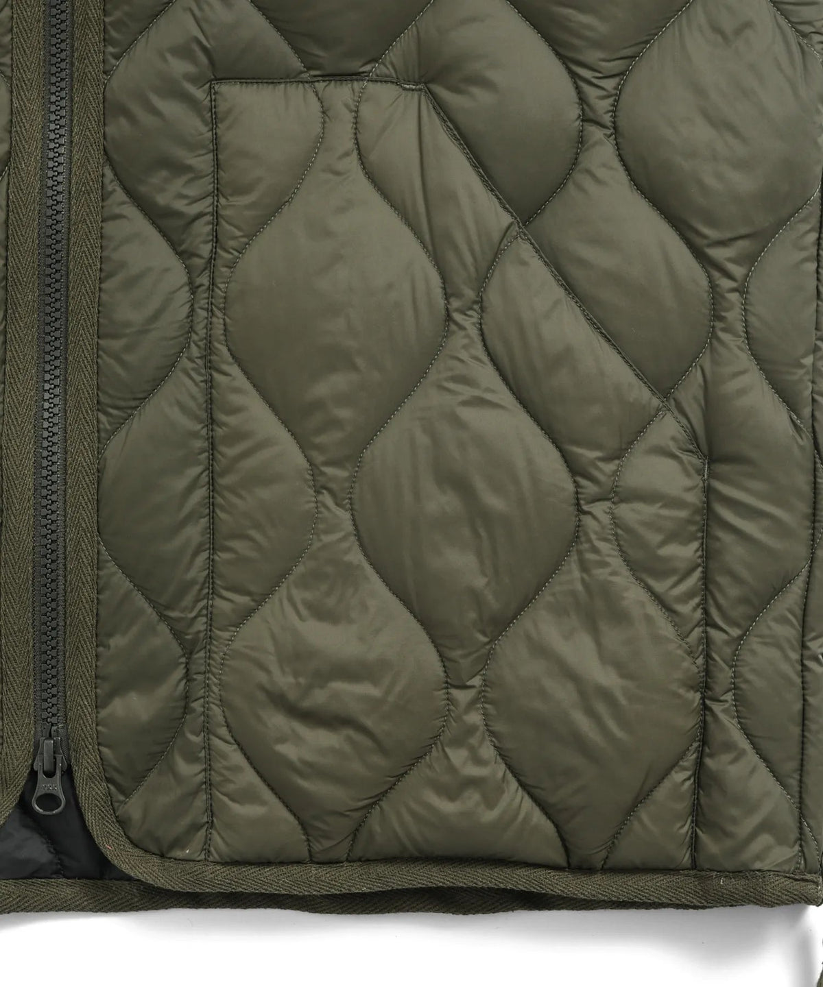 Military Zip Weste Dark Navy