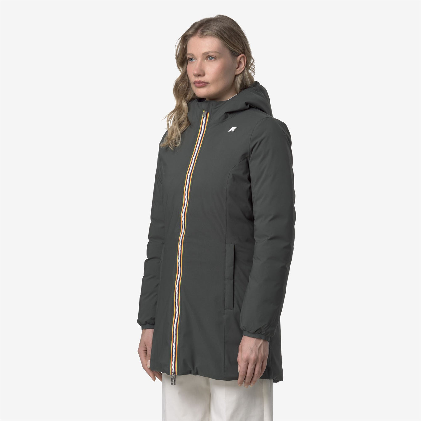 Chaqueta Denise St Thermo Reversible Mujer Green Blackish/Black Pure